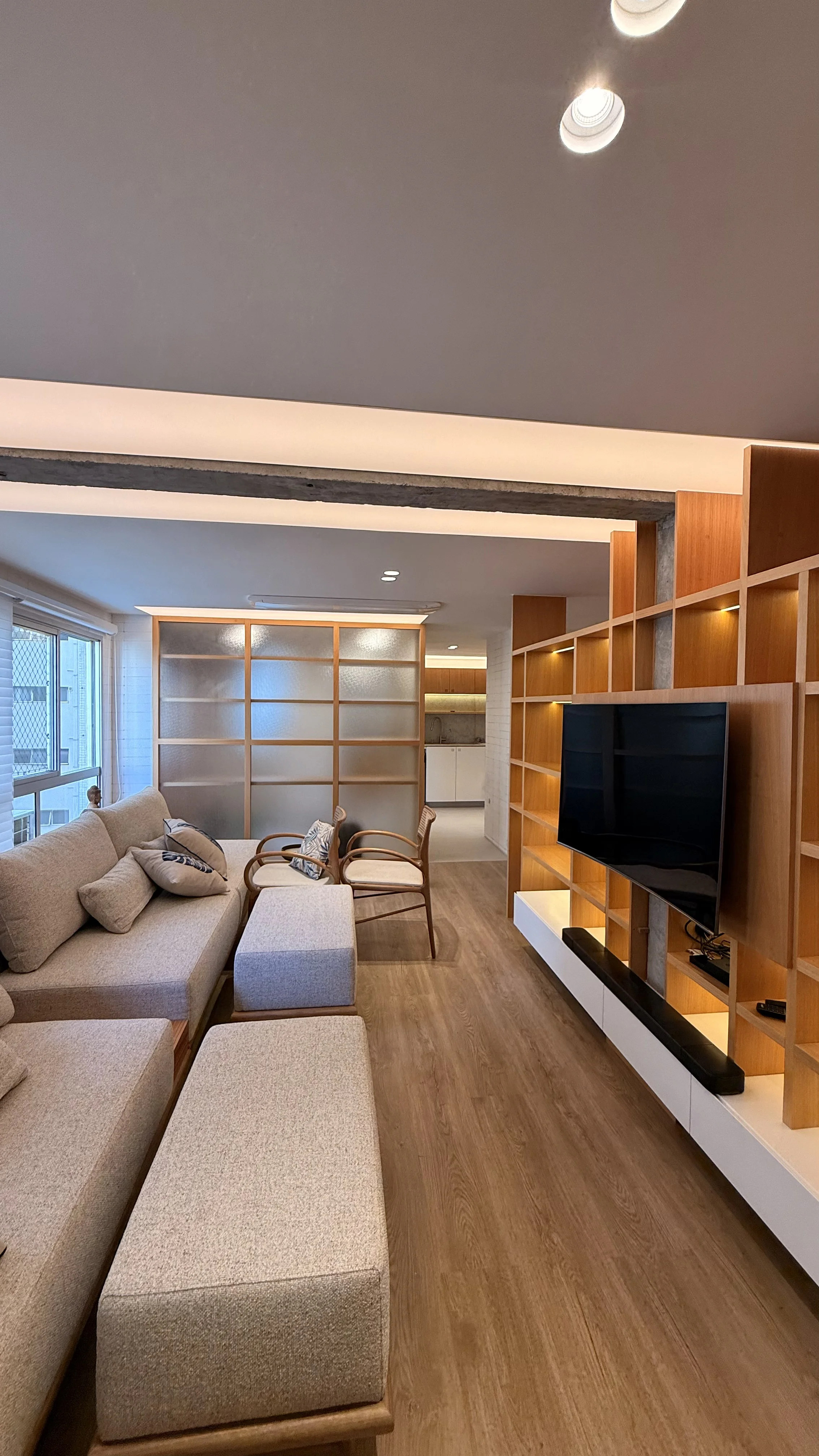 Vista geral - Apartamento reformado